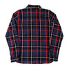 Pure Blue Japan Heavyweight Check Flannel Shirt (Navy)