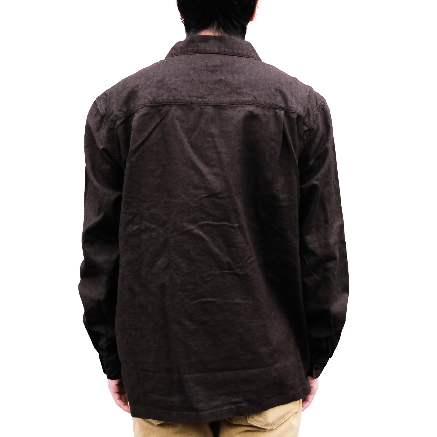 The Flat Head "Bengara" Open Collar L/S Shirt