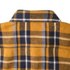 Pure Blue Japan Heavyweight Check Flannel Shirt (Camel)