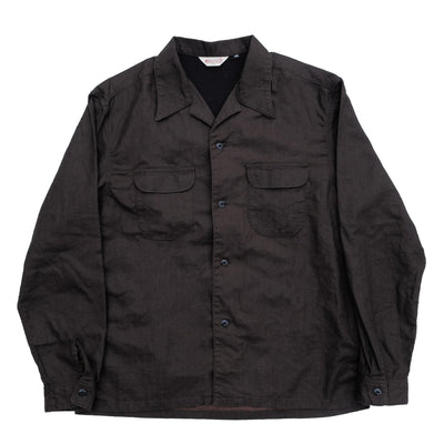 The Flat Head "Bengara" Open Collar L/S Shirt