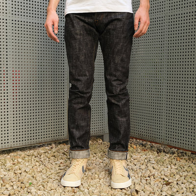 Pure Blue Japan WSB-013 "Double Slub" Selvedge Jeans (Slim Tapered)