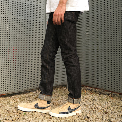 Pure Blue Japan WSB-013 "Double Slub" Selvedge Jeans (Slim Tapered)