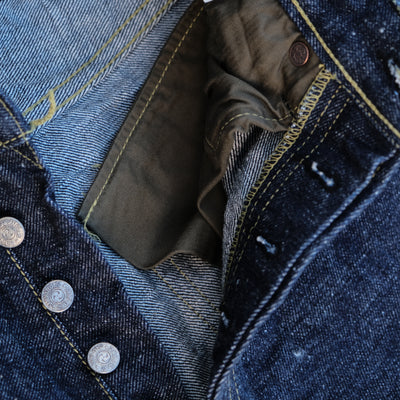 Samurai Jeans S2000HXII 15.8oz. "GL3" Selvedge Denim Jeans (Wide Straight)