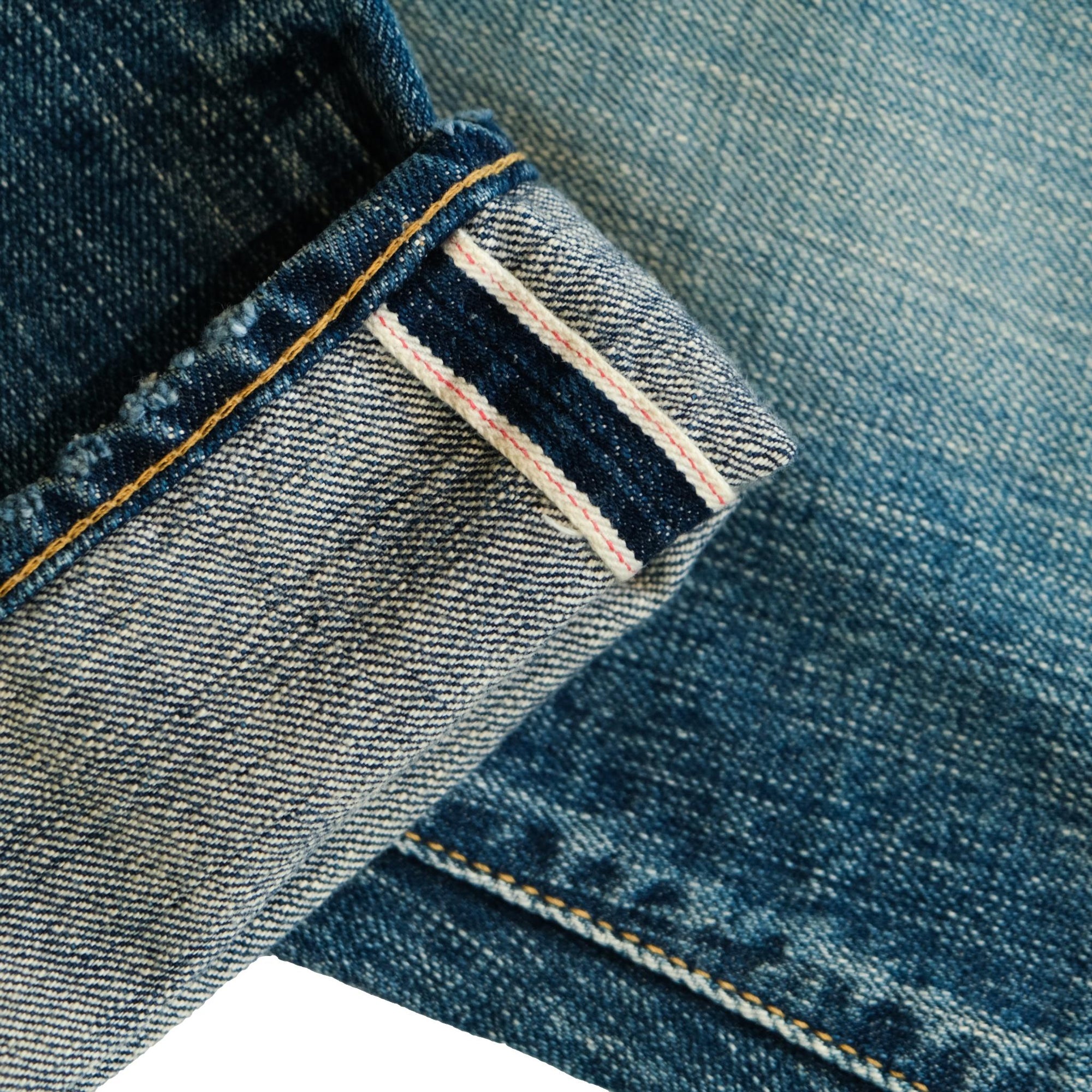 Omnigod 14oz. Distressed Selvedge Jeans (Regular Straight)
