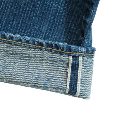 Omnigod 14oz. Bleach Distressed Selvedge Jeans (Regular Straight)