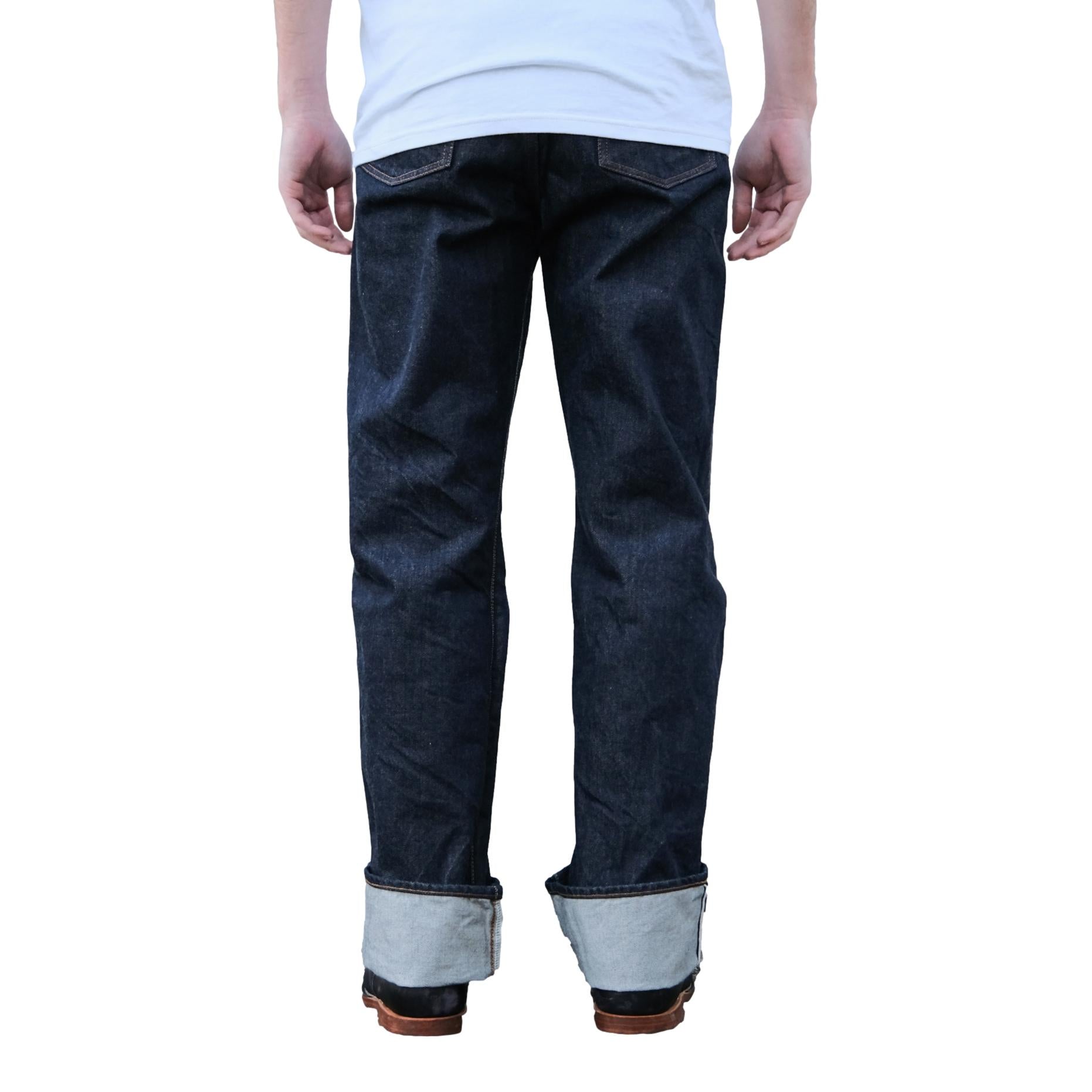 Studio D'Artisan 15oz. Suvin Gold Selvedge Denim Jeans (Loose Straight)