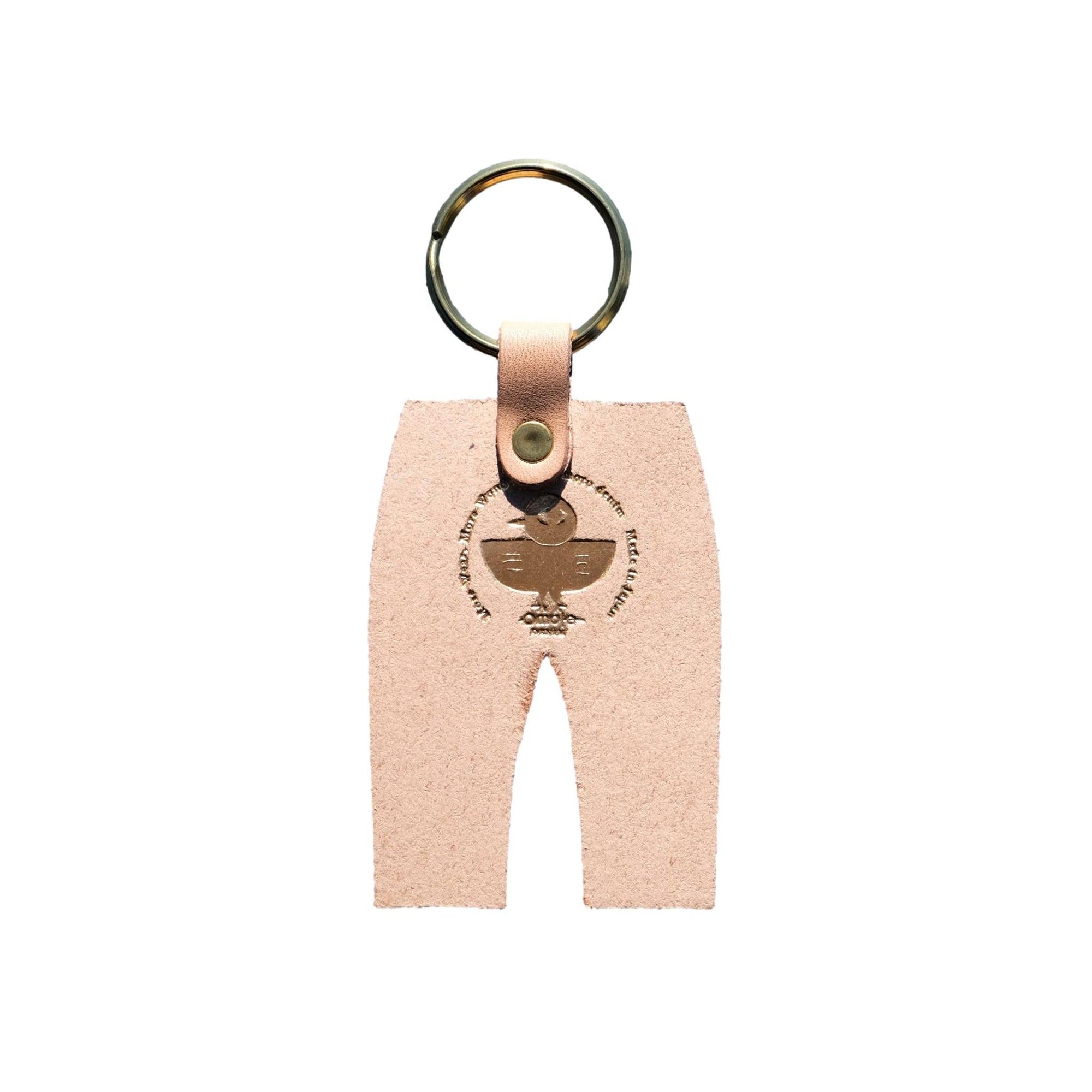 Omoto Denim "Jeans" Natural Leather Keyholder