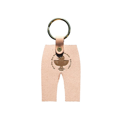 Omoto Denim "Jeans" Natural Leather Keyholder