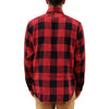 Studio D'Artisan Heavyweight Check Flannel Shirt (Red)