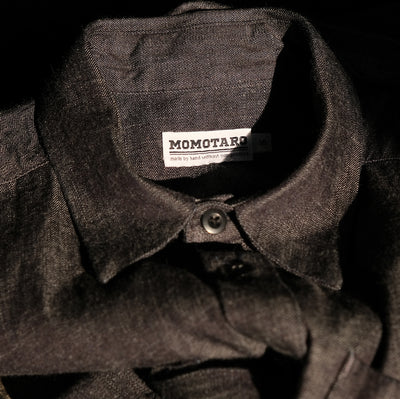 Momotaro 8oz. Denim Work Shirt - Okayama Denim