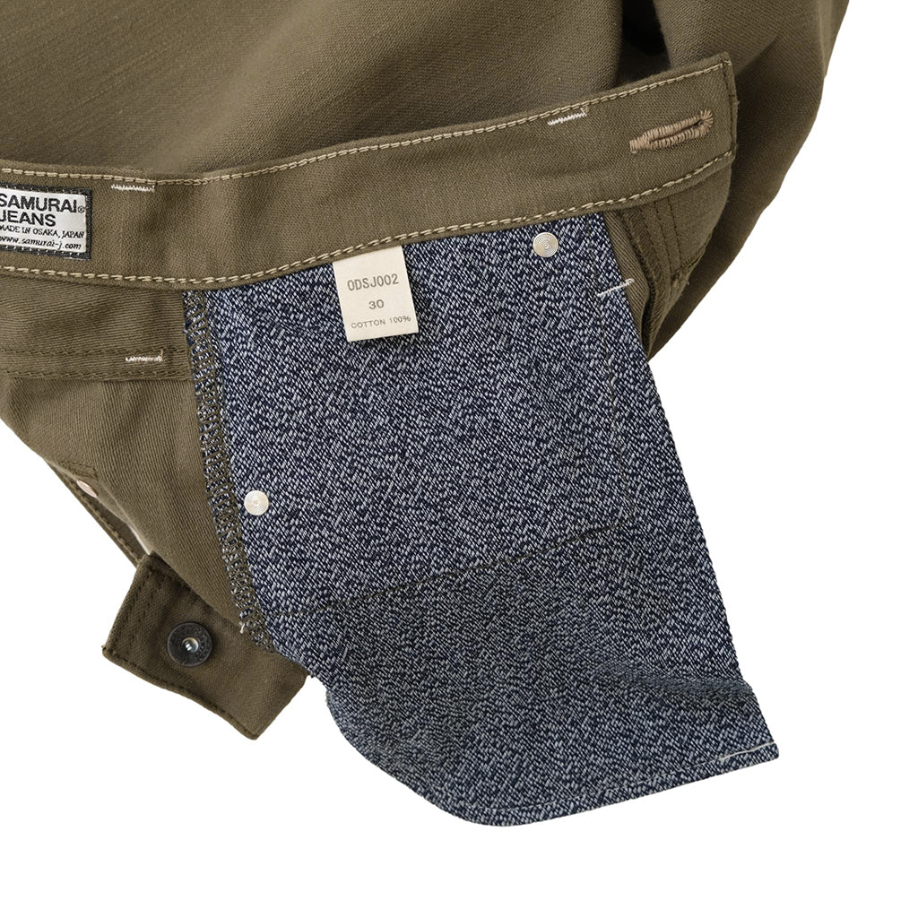 OD+SJ 15oz. "Cadet" Back Satin Jeans (Comfort Tapered)