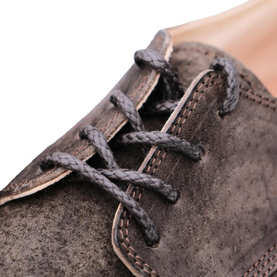 Miyagi Kogyo "Arthful" Derby Shoes - Okayama Denim