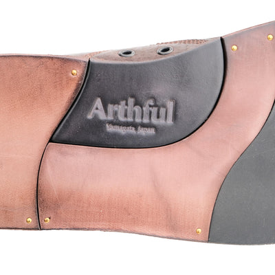 Miyagi Kogyo "Arthful" Derby Shoes - Okayama Denim