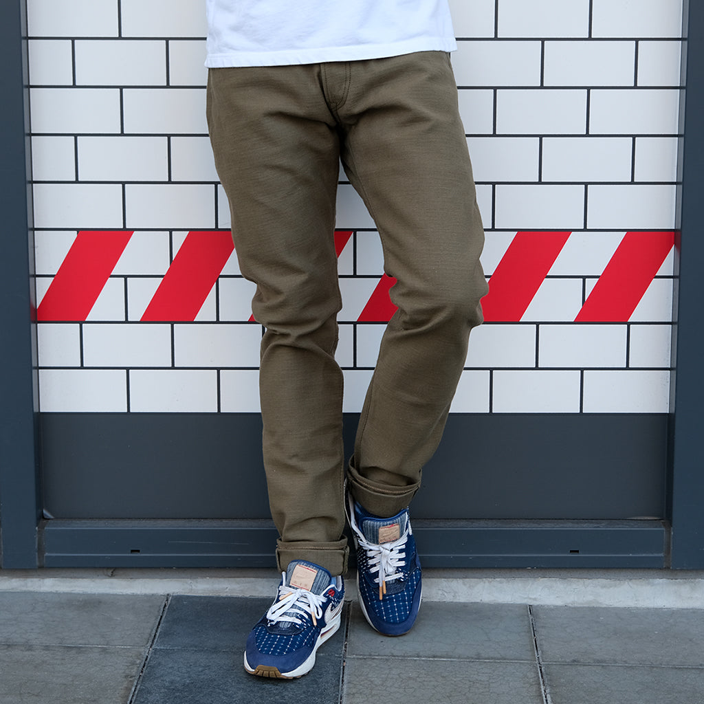OD+SJ 15oz. "Cadet" Back Satin Jeans (Comfort Tapered)