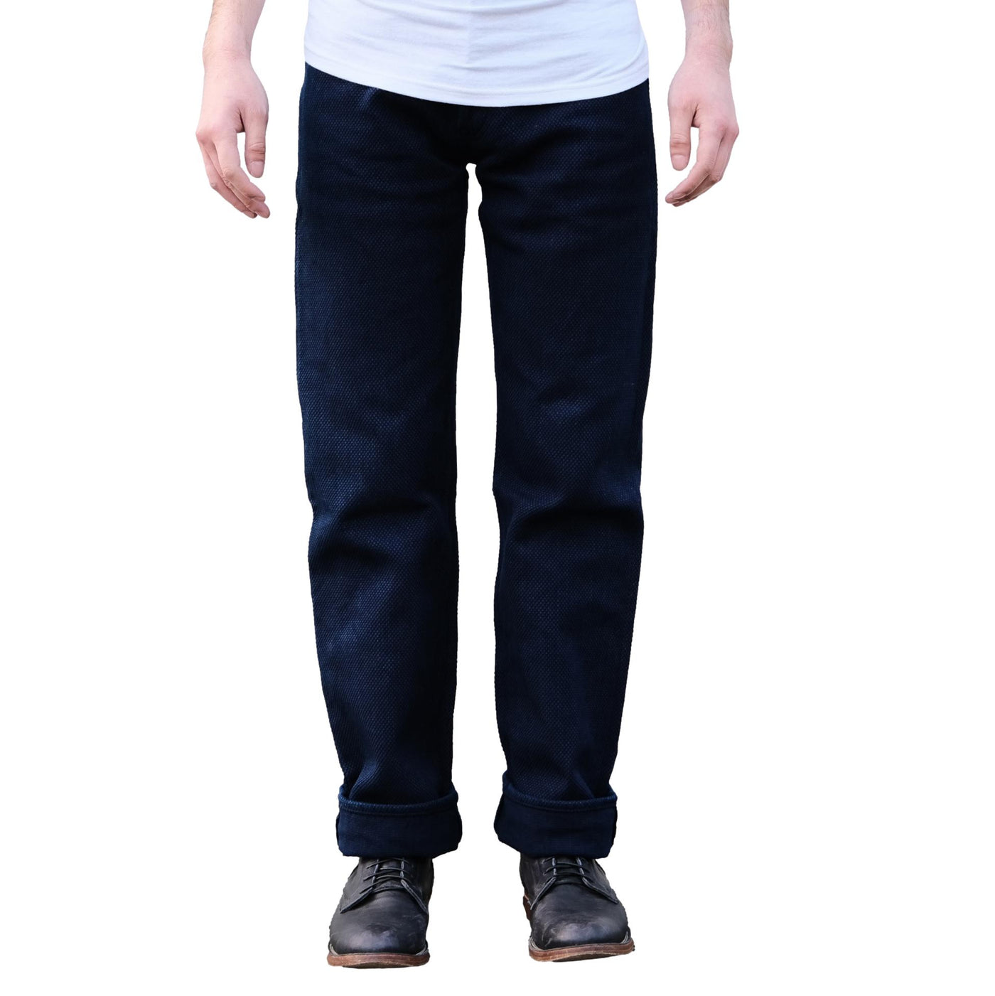 Studio D'Artisan "Kasezome" Indigo Sashiko Selvedge Pants (Regular Straight)