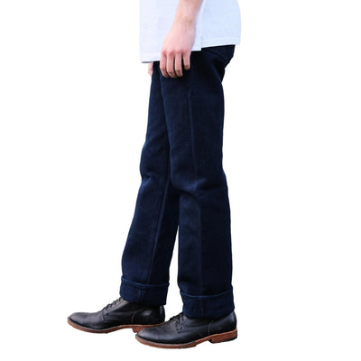 Studio D'Artisan "Kasezome" Indigo Sashiko Selvedge Pants (Regular Straight) - Okayama Denim