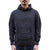 Loop & Weft SZ Vintage Pinborder Knit Hooded Sweatshirt (Black)