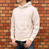 Loop & Weft SZ Vintage Pinborder Knit Hooded Sweatshirt (Gray)