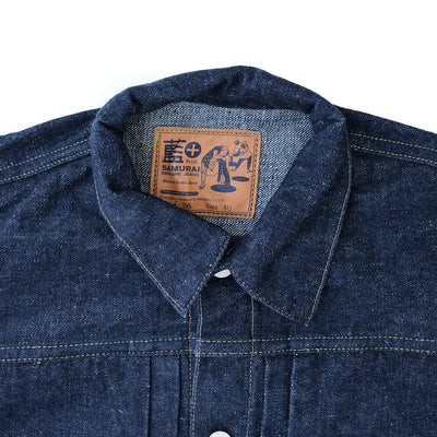 Samurai Jeans S101AX "Ai Plus" Selvedge Jacket - Okayama Denim