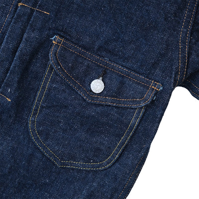 Samurai Jeans S101AX "Ai Plus" Selvedge Jacket - Okayama Denim