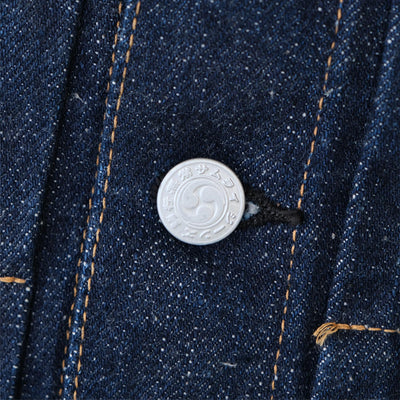 Samurai Jeans S101AX "Ai Plus" Selvedge Jacket - Okayama Denim