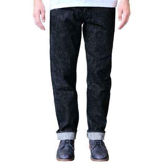 Fullcount 1103BKSS 11.5oz. "Super Smooth" Black Selvedge Jeans (Clean Straight)