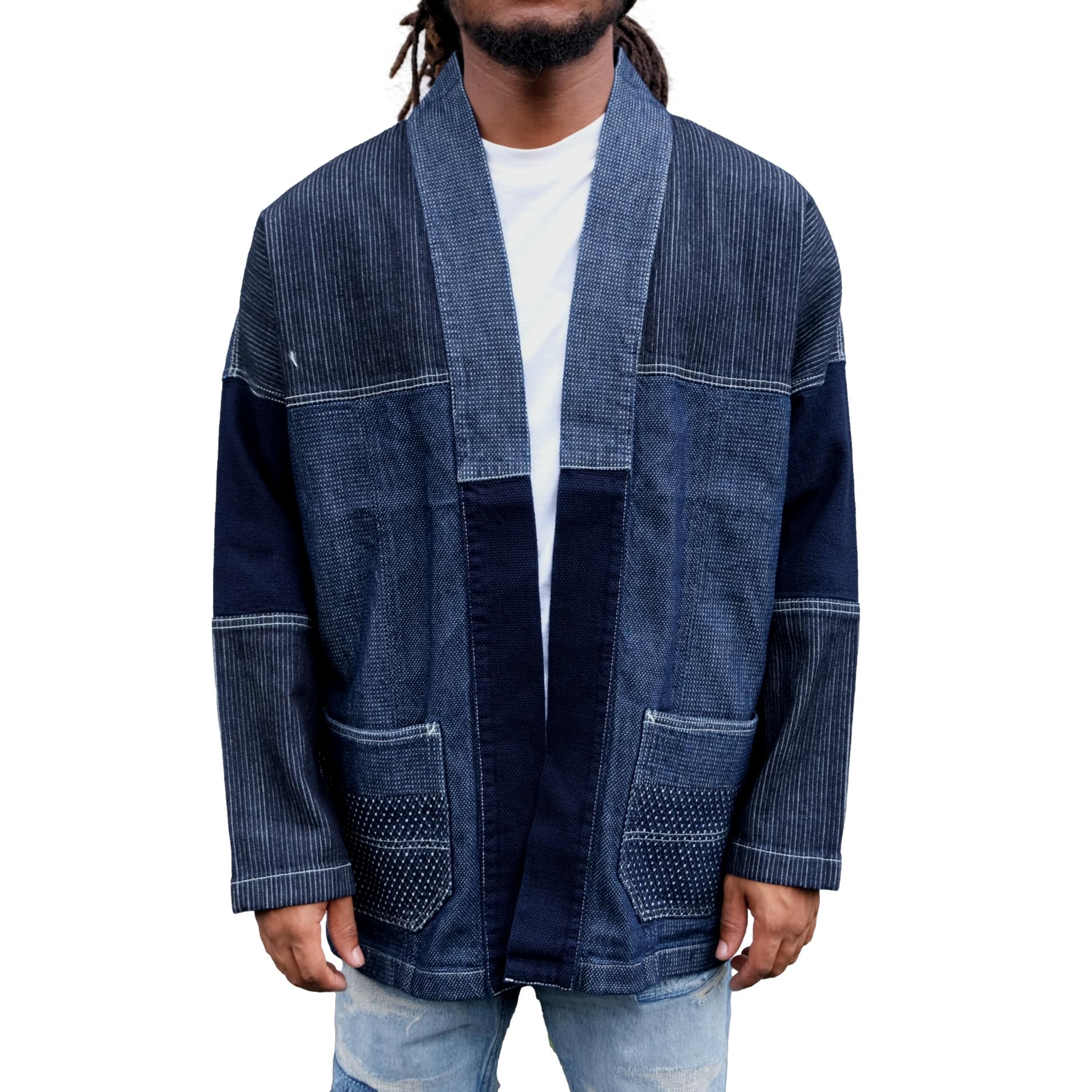 FDMTL Indigo Boro Patchwork Haori