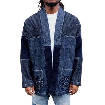 FDMTL Indigo Boro Patchwork Haori