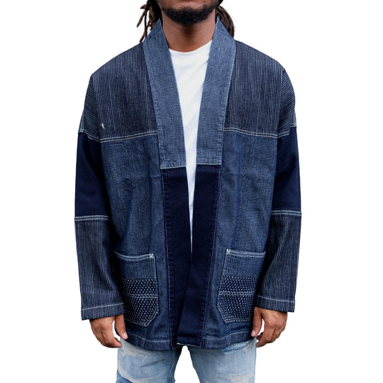 FDMTL Indigo Boro Patchwork Haori