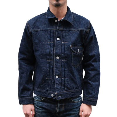 Samurai Jeans S101AX "Ai Plus" Selvedge Jacket - Okayama Denim