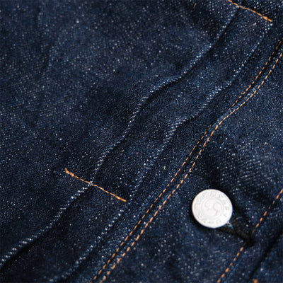Samurai Jeans S101AX "Ai Plus" Selvedge Jacket - Okayama Denim