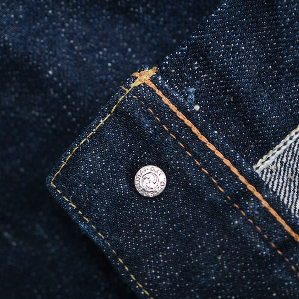 Samurai Jeans S101AX "Ai Plus" Selvedge Jacket - Okayama Denim
