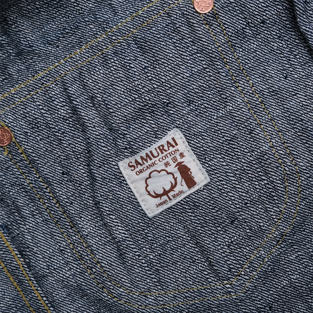 Samurai Jeans S101AX "Ai Plus" Selvedge Jacket - Okayama Denim
