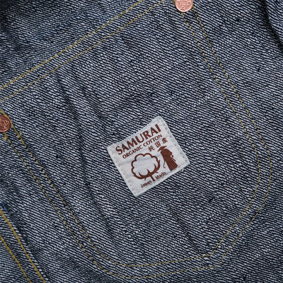 Samurai Jeans S101AX "Ai Plus" Selvedge Jacket - Okayama Denim