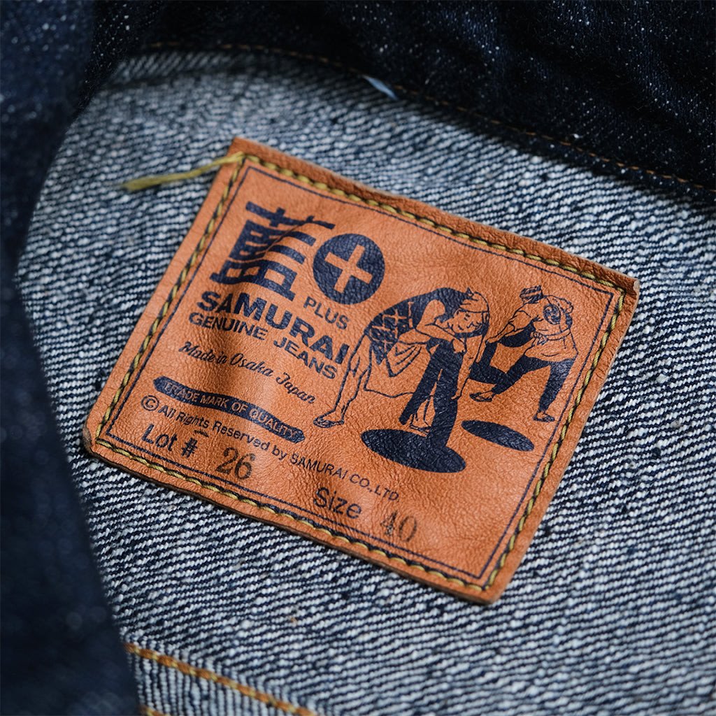 Samurai Jeans S101AX "Ai Plus" Selvedge Jacket - Okayama Denim
