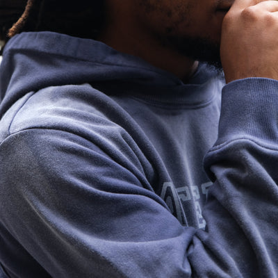 FDMTL Distressed Logo Print Hoodie