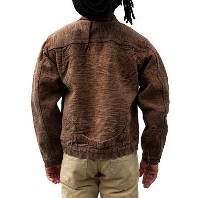 [Pre-Order] Studio D'Artisan Hand-dyed "Kakishibu-zome" Type 1 Selvedge Jacket