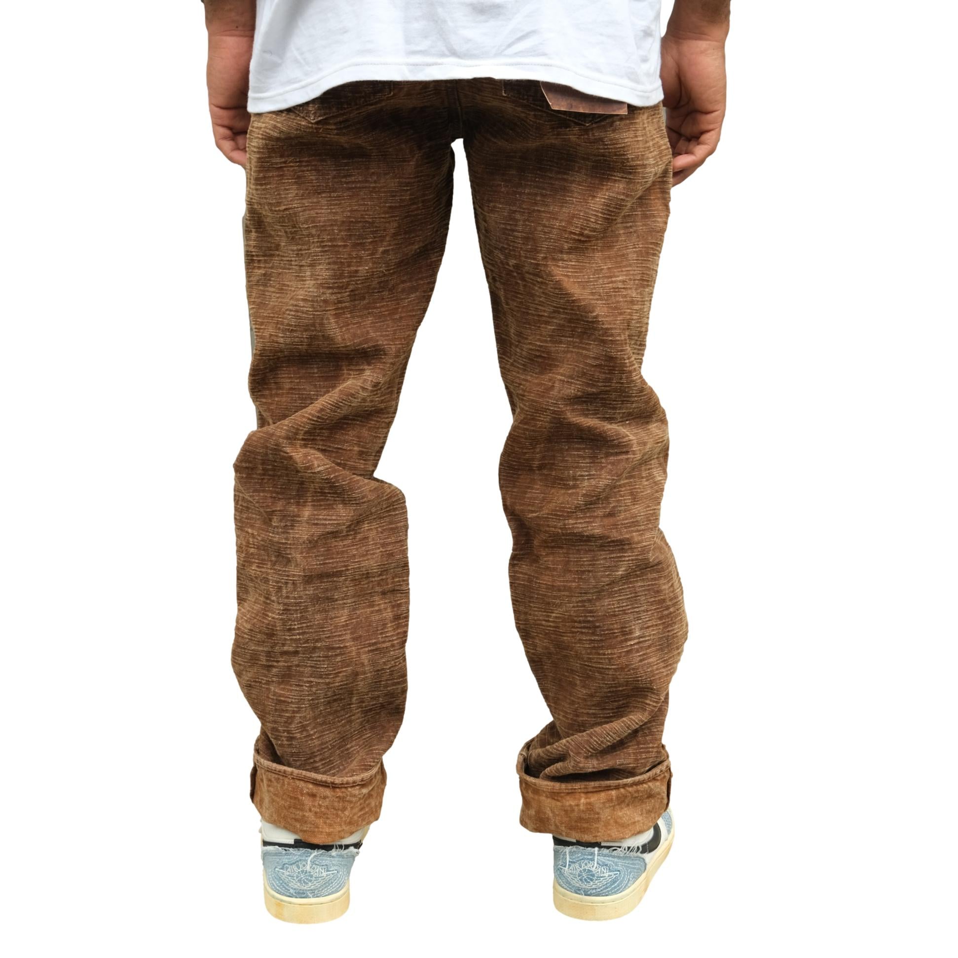 [Pre-Order] Studio D'Artisan Hand-dyed "Kakishibu-zome" Selvedge Jeans (Regular Straight)