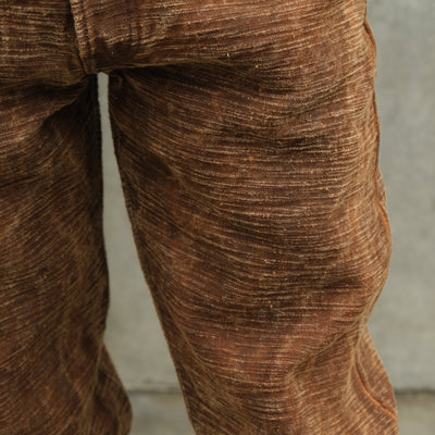 [Pre-Order] Studio D'Artisan Hand-dyed "Kakishibu-zome" Selvedge Jeans (Regular Straight)