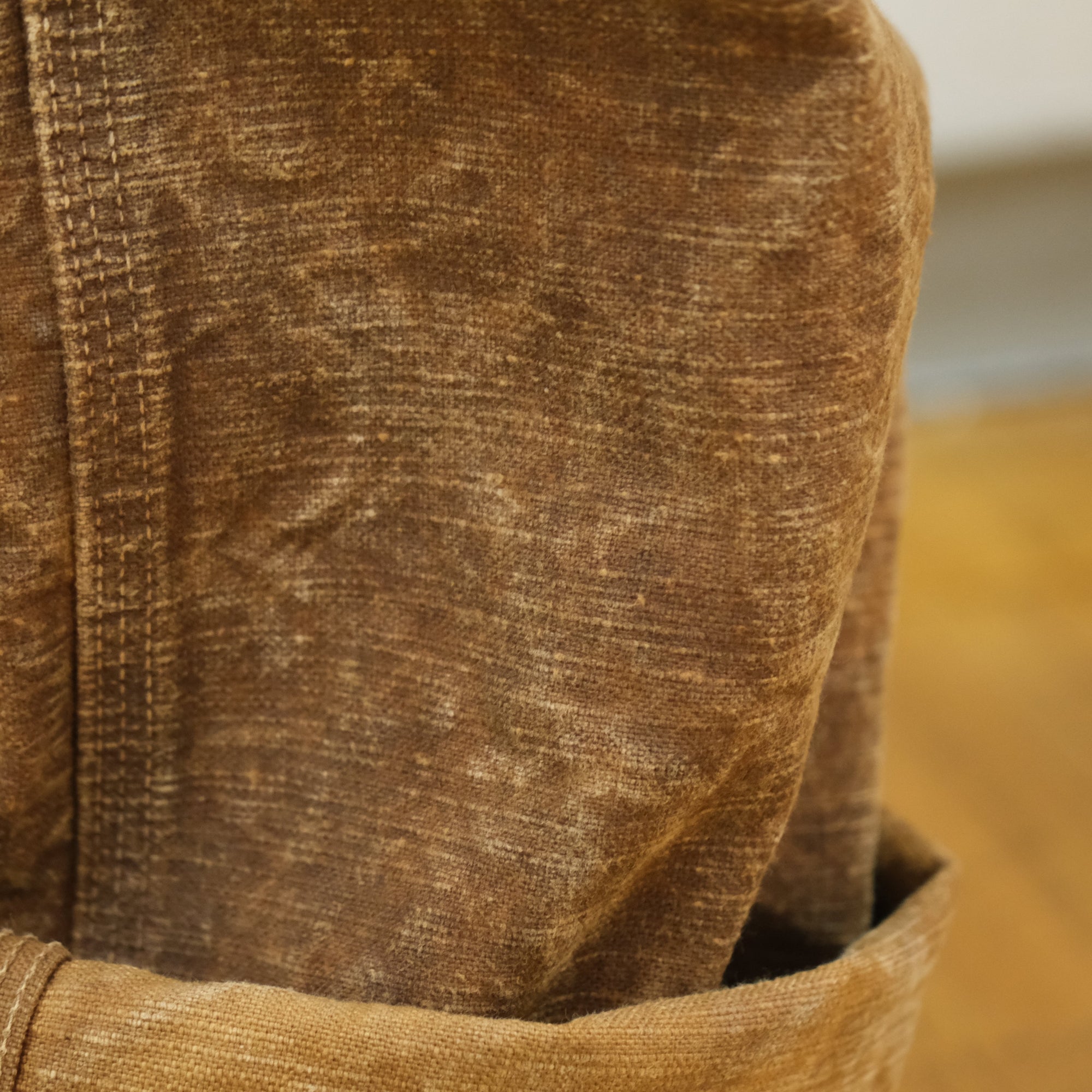 [Pre-Order] Studio D'Artisan Hand-dyed "Kakishibu-zome" Duck Work Pants