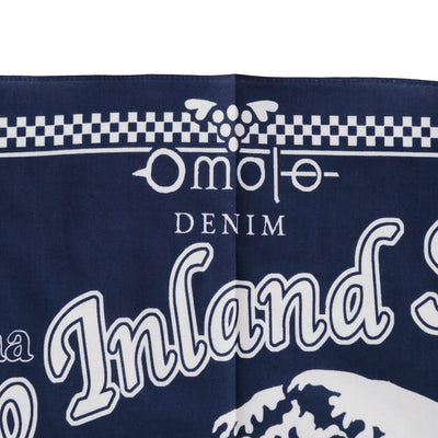 Omoto Denim "Kojima" Indigo Selvedge Bandana - Okayama Denim