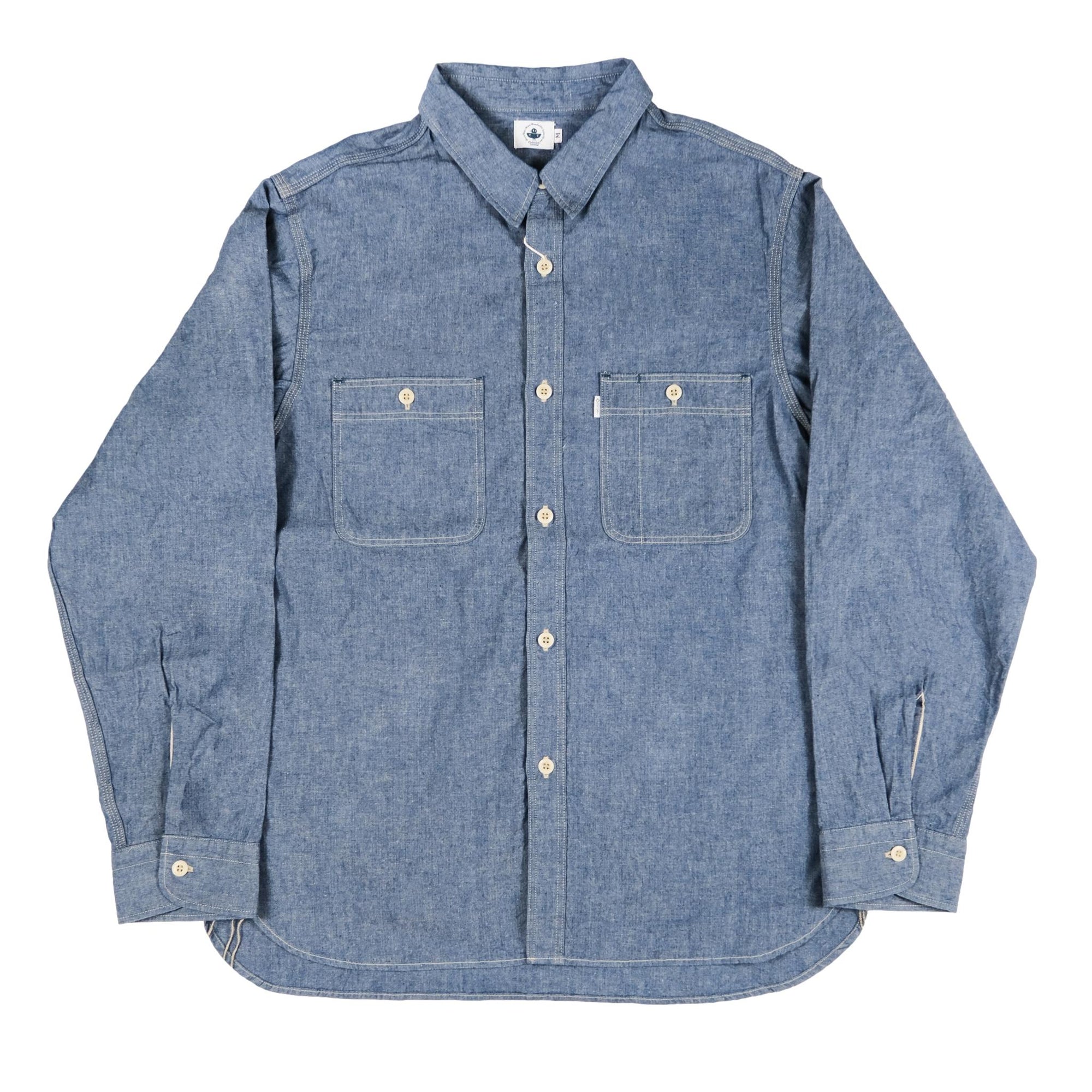 Omoto Denim 5oz. Selvedge Chambray Work Shirt