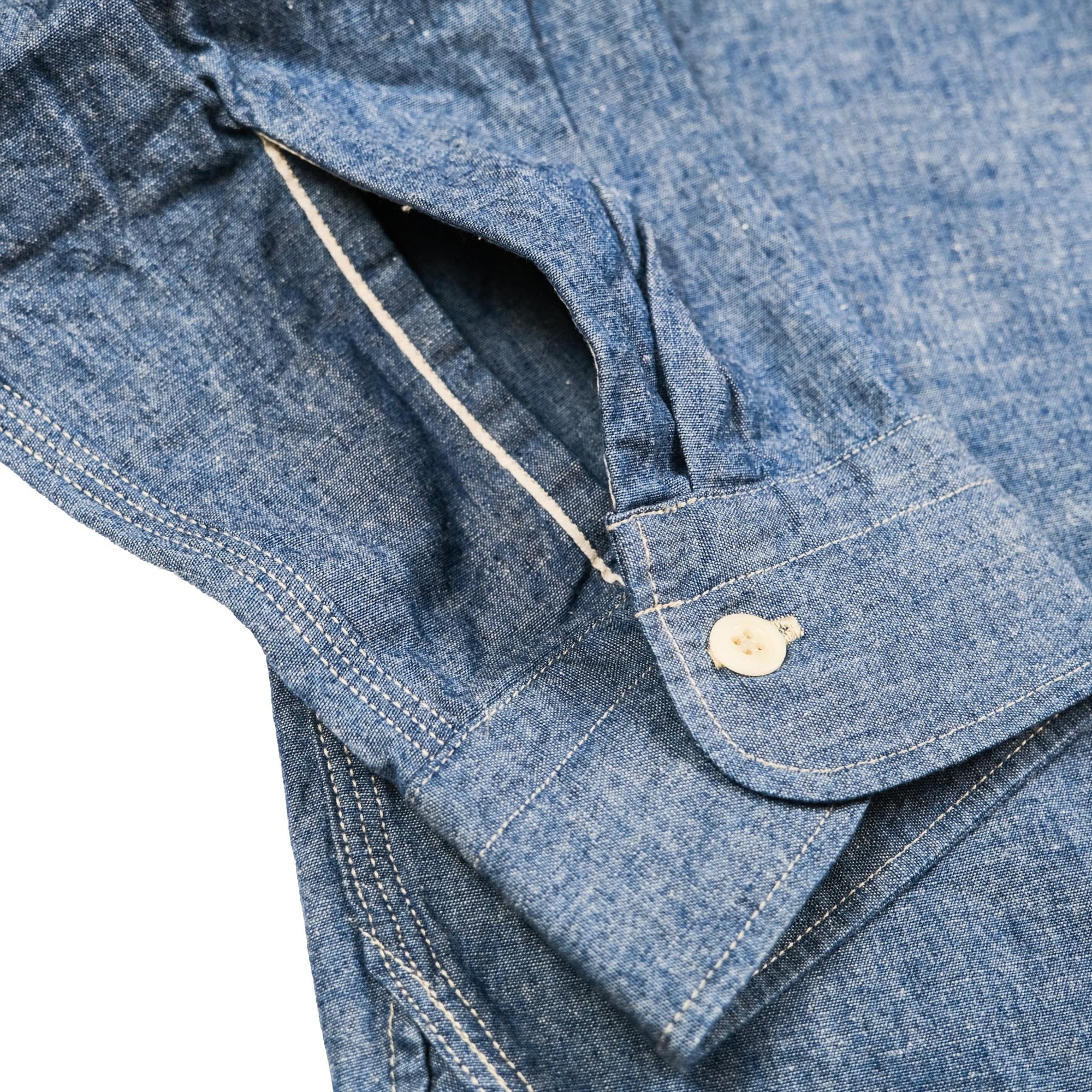 Omoto Denim 5oz. Selvedge Chambray Work Shirt
