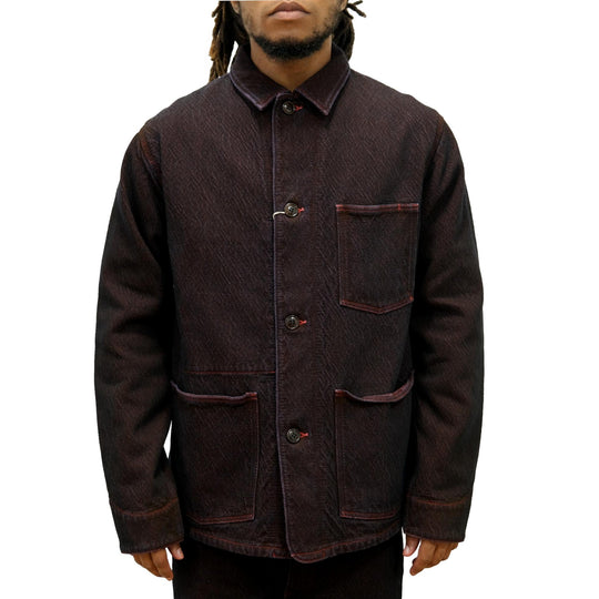 [Pre-Order] Studio D'Artisan "Bengara" Sashiko Coverall