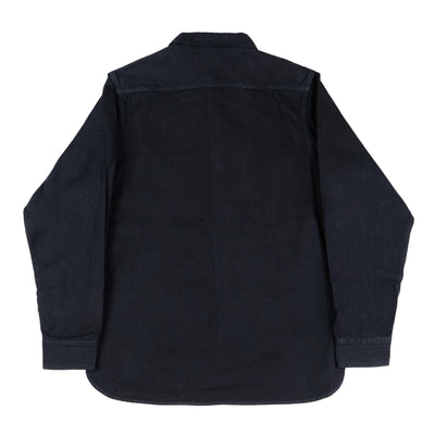 Omoto Denim "Ichimatsu" Indigo Selvedge Work Shirt