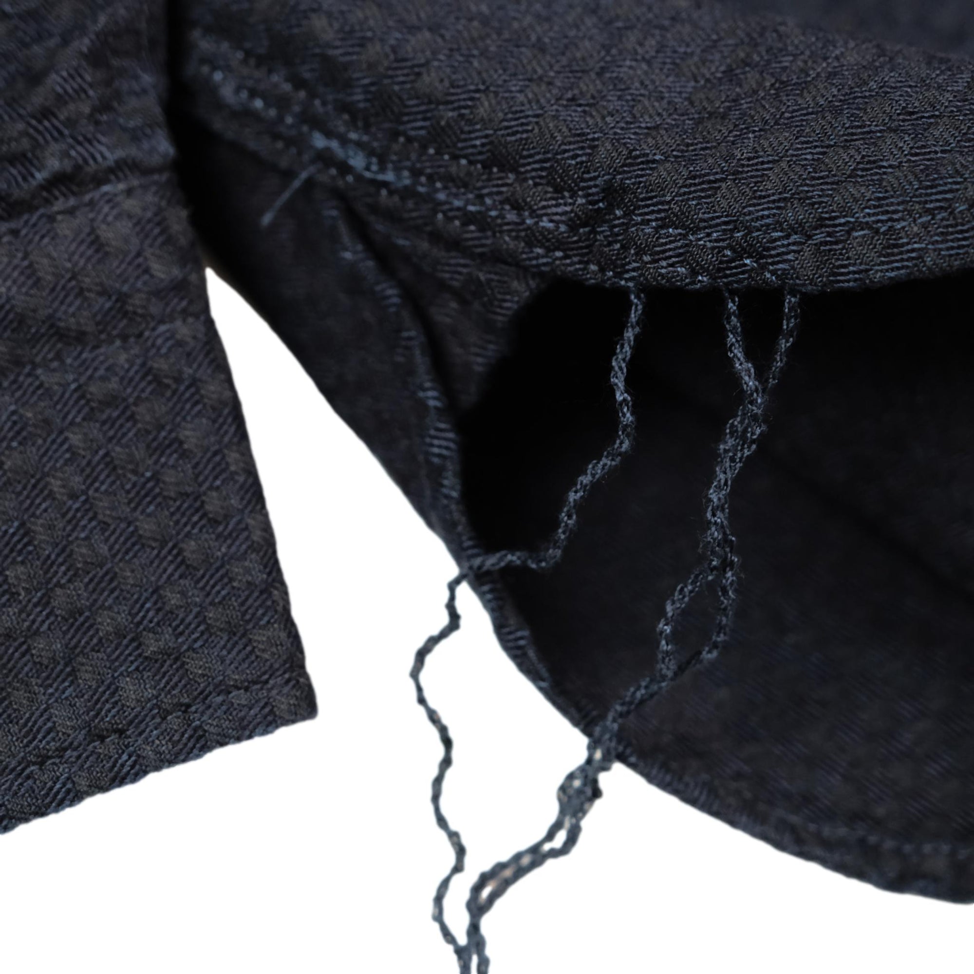 Omoto Denim "Ichimatsu" Indigo Selvedge Work Shirt