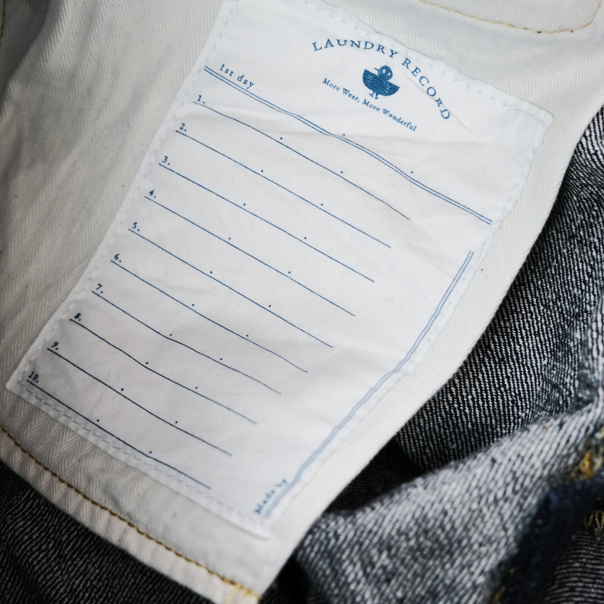 Omoto Denim 0812 16oz. Nep Selvedge Jeans (Loose Straight)