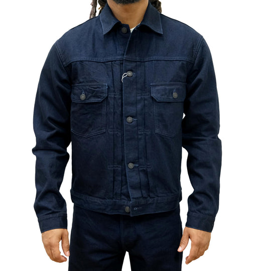 [Pre-Order] Studio D'Artisan Double Indigo Type 2 Selvedge Jacket