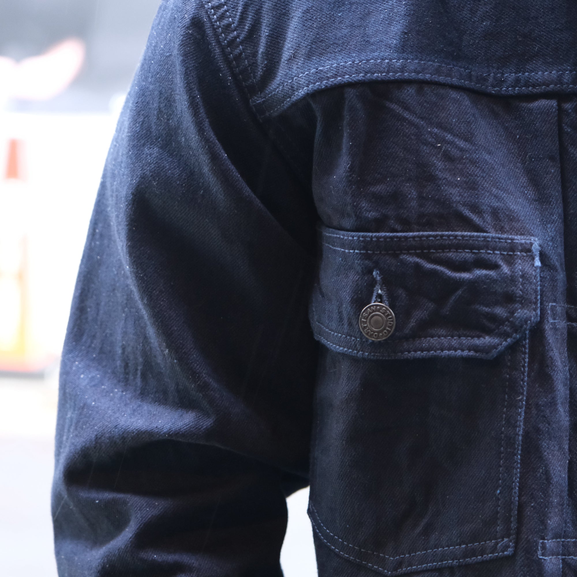 [Pre-Order] Studio D'Artisan Double Indigo Type 2 Selvedge Jacket