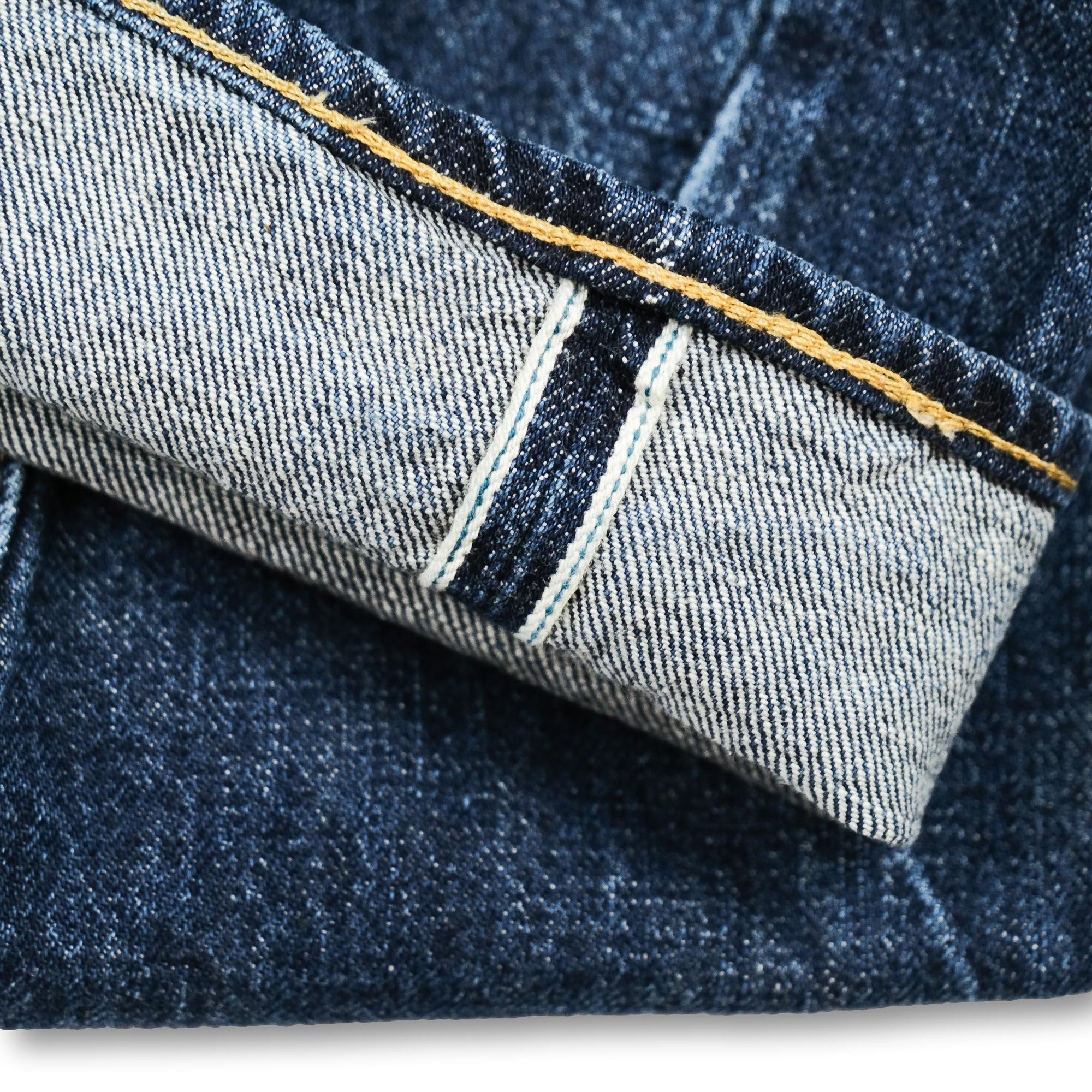 Omoto Denim "2 Year Wash" Distressed 13.5oz. Selvedge Jeans (Slim Straight)